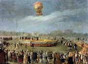 Carnicero, Antonio, Ascent of the Balloon in the Presence of Charles IV and his Court